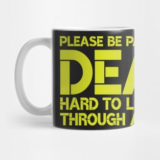 Deaf Awareness Social Distancing Mug